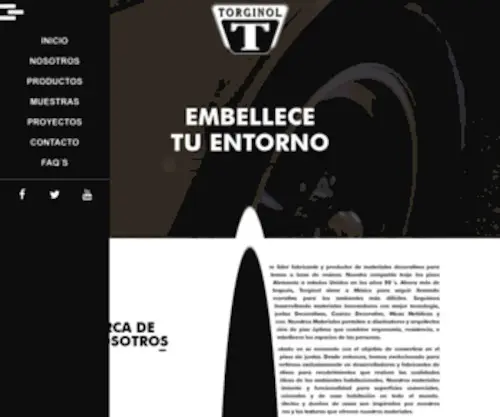 Torginol.com.mx(Torginol México) Screenshot