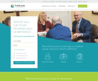 Torianinsurance.com(Torian Insurance) Screenshot