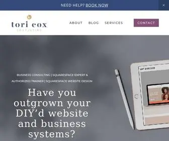 Toricox.com(Tori Cox) Screenshot