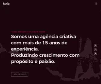 Torie.com.br(Torie Propaganda) Screenshot