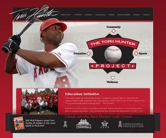 Toriihunterproject.com(Torii Hunter) Screenshot