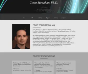 Torinmonahan.com(Torin Monahan) Screenshot