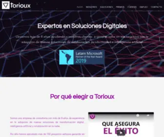 Torioux.com(Transformación Digital) Screenshot