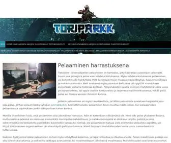 Toriparkki.net(Ja konsolipelien pelaaminen harrastuksena) Screenshot