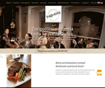 Toripolliisi.fi(Ravintola Toripolliisi Oulu) Screenshot