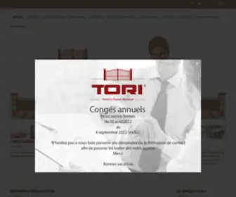 Toriportails.be(TORI Portails) Screenshot