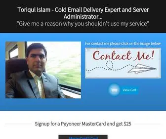 Toriqulislam.com(Toriqul Islam) Screenshot