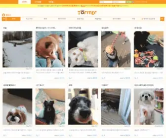 Toriter.com(반려동물) Screenshot