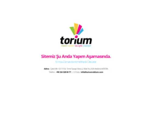Toriumreklam.com(Mersin) Screenshot