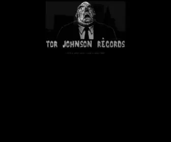 Torjohnsonrecords.com(Tor Johnson Records) Screenshot