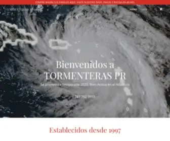 Tormenteras.com(Tormenteras Puerto Rico) Screenshot