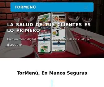 Tormenudigital.com(TorMenú) Screenshot