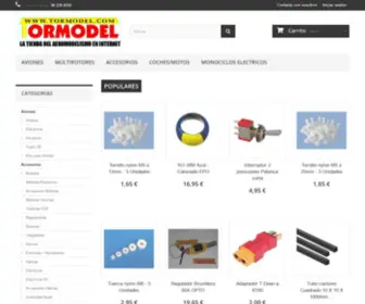 Tormodel.com(Tienda de aeromodelismo y radiocontrol) Screenshot