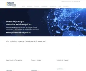 Tormofranquicias.es(Consultora de Franquicias) Screenshot