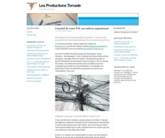 Tornade.com(Site officiel) Screenshot