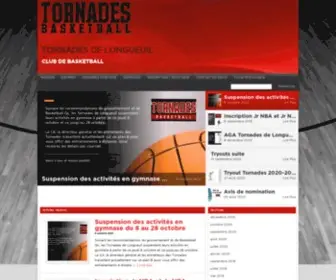 Tornades.org(TORNADES DE LONGUEUIL) Screenshot