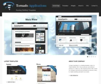 Tornadoapplications.com(Sitefinity Templates by Tornado Applications) Screenshot