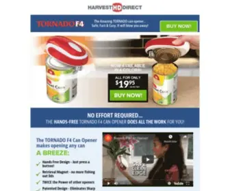 Tornadocanopener.com(Tornado) Screenshot