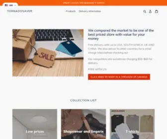 Tornadosaver.com(SALE SALE) Screenshot