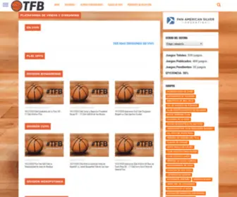 Torneofederal.tv(Torneo Federal de Basquetbol) Screenshot
