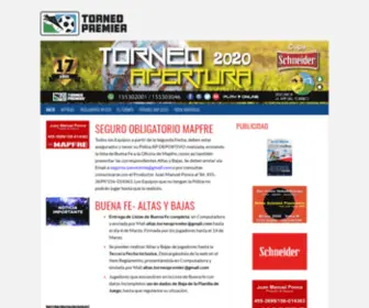 Torneopremier.com.ar(TORNEO PREMIER) Screenshot