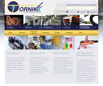 Tornik.com(Electronic Manufacturing Services) Screenshot