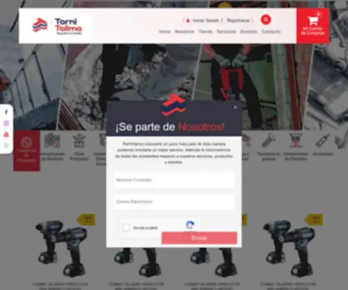 Tornitolima.com(Inicio) Screenshot