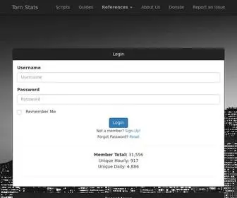 Tornstats.com(Torn Stats) Screenshot