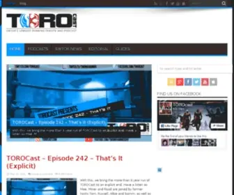 Torocast.com(Site Is Offline) Screenshot