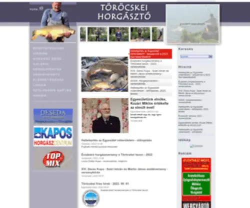 Torocske.hu(HĂ­rek /) Screenshot