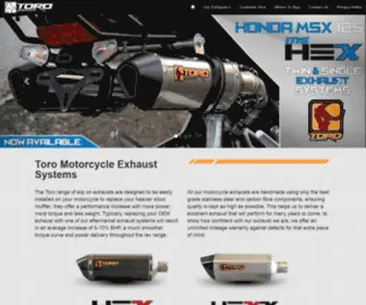 Toroexhausts.co.uk(Toro Exhausts) Screenshot