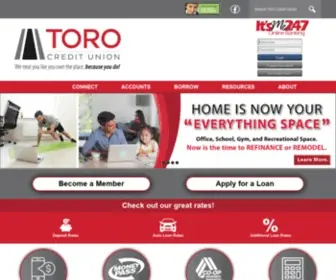 Torofcu.org(Toro FCU) Screenshot