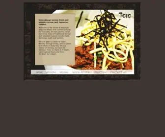 Toronewyork.com(Korean & japanese cuisine) Screenshot