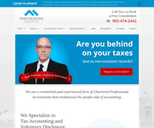 Toronto-Accountant.ca(We are a committed and experienced firm of Chartered Professional Accountants) Screenshot