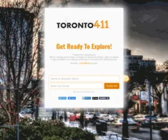 Toronto411.com(Toronto 411 Directory Listings) Screenshot