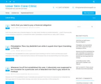 Torontoairportlimotaxivan.com(Homeopathic and Laser Skin Care Center) Screenshot