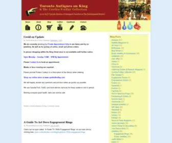 Torontoantiquesonking.com(Toronto Antiques on King) Screenshot