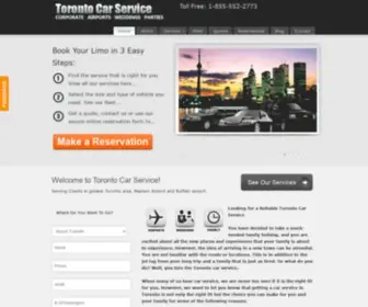 Torontocarservice.org(Toronto Car Service) Screenshot