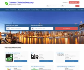 Torontochristiandirectory.com(Local Business Directory) Screenshot