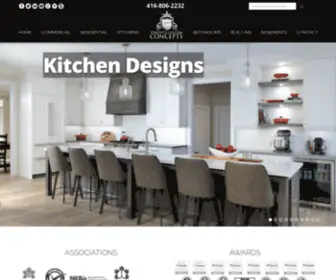 Torontocustomconcepts.com(Toronto Kitchens Bathrooms Basement Home Renovator Oakville Contractor) Screenshot