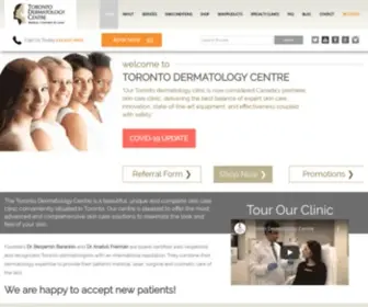 Torontodermatologycentre.com(Dermatologist Toronto) Screenshot
