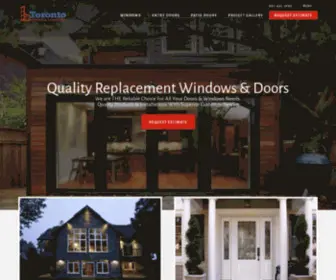 Torontodoorsandwindows.ca(Toronto doors and windows company) Screenshot