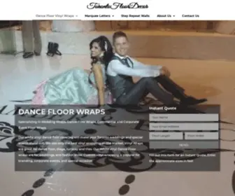 Torontofloordecor.com(Toronto Dance Floor Vinyl Wraps) Screenshot