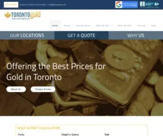 Torontogold.com(Toronto Gold) Screenshot