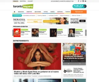 Torontohispano.com(Toronto Hispano) Screenshot