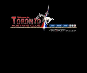 Torontomustangclub.ca(Toronto Mustang Club) Screenshot