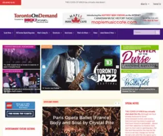 Torontoondemand.ca(Toronto On Demand) Screenshot