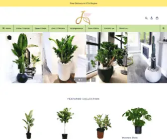 Torontoparadiseplants.com(Toronto Paradise Plants) Screenshot