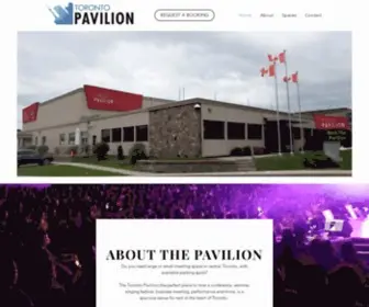 Torontopavilion.com(Toronto Pavilion) Screenshot