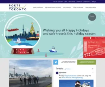 Torontoport.com(Toronto Port Authority) Screenshot